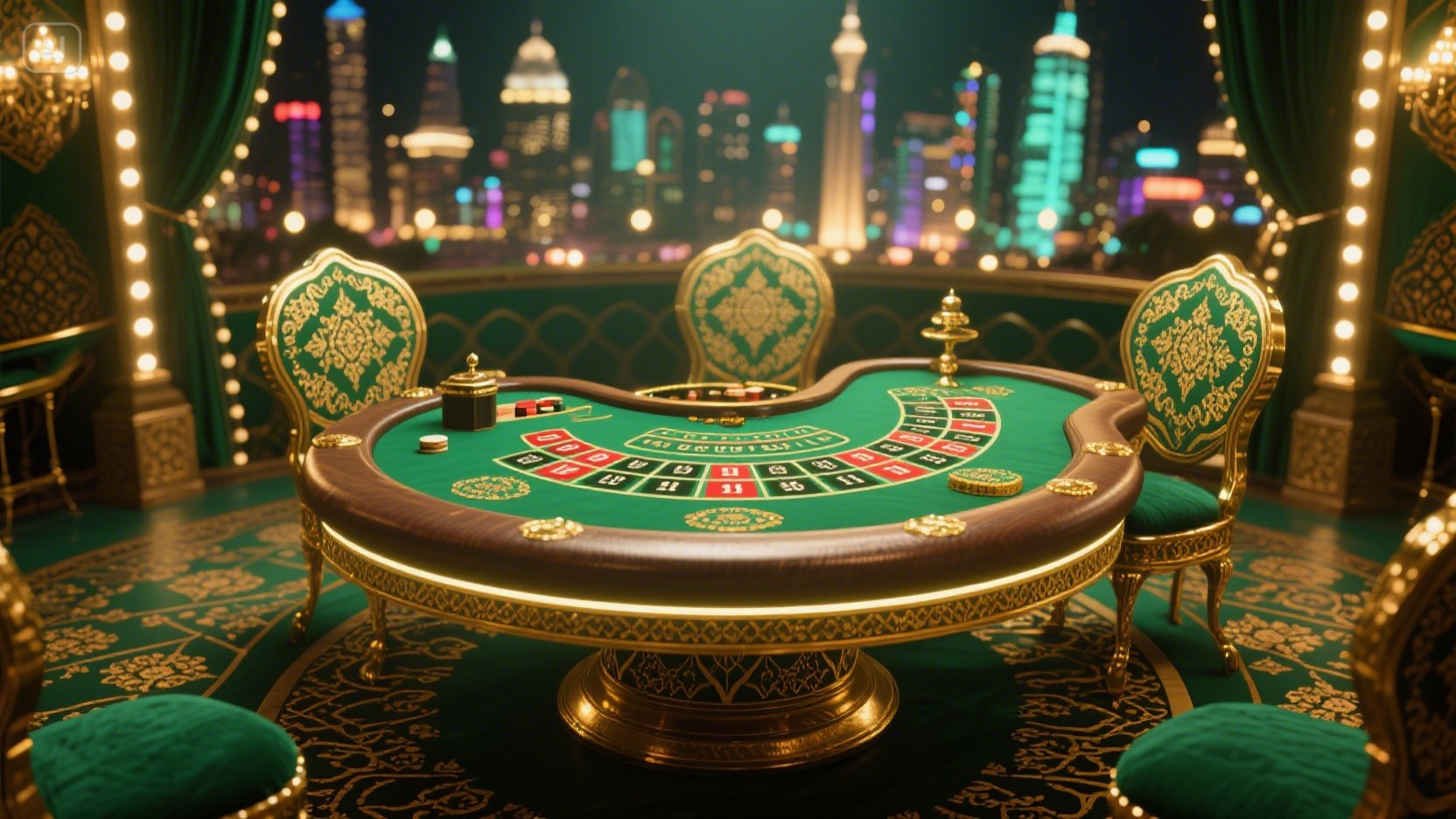 Casino  desktop and mobile interfaces